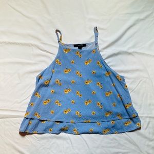 Floral Halter Top